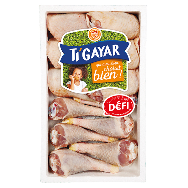 Haut de cuisse x 6 et Pilon x 6 de poulet mixte